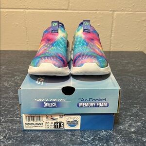 Skechers Kids' Colorful‎ Stretch Shoes